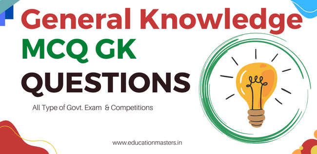 2277 General Knowledge MCQ Questions GK Questions MCQ Gk Mcq 